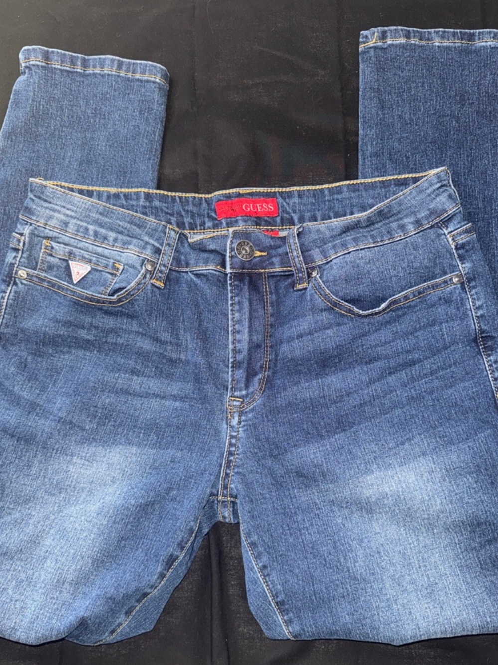 GUESS Brit Rocker Slim Tapered Jeans